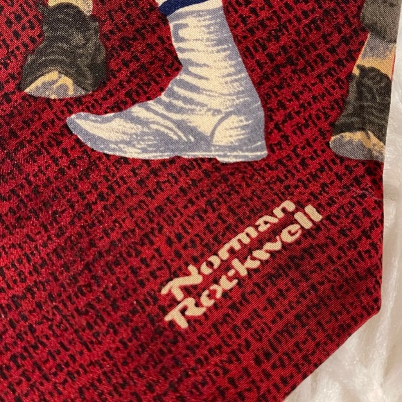 Saturday Evening Post - Norman Rockwell Men’s Necktie - Picture 5 of 12